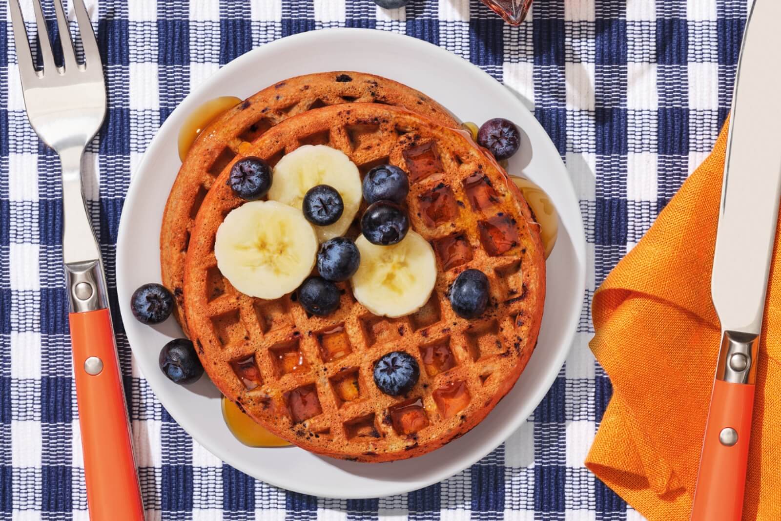 Blueberry Protein Waffles - Image 5