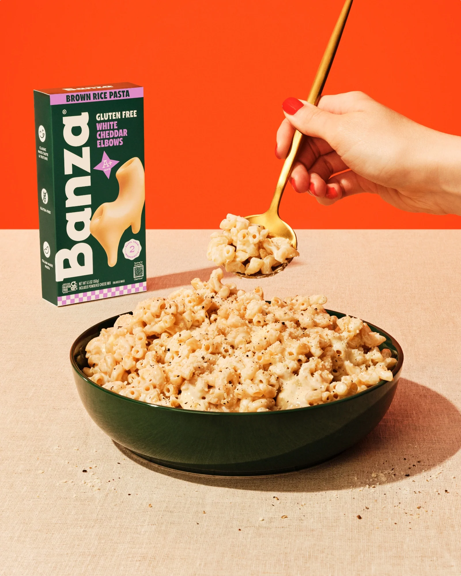 Brown Rice White Cheddar Elbows - Image 3